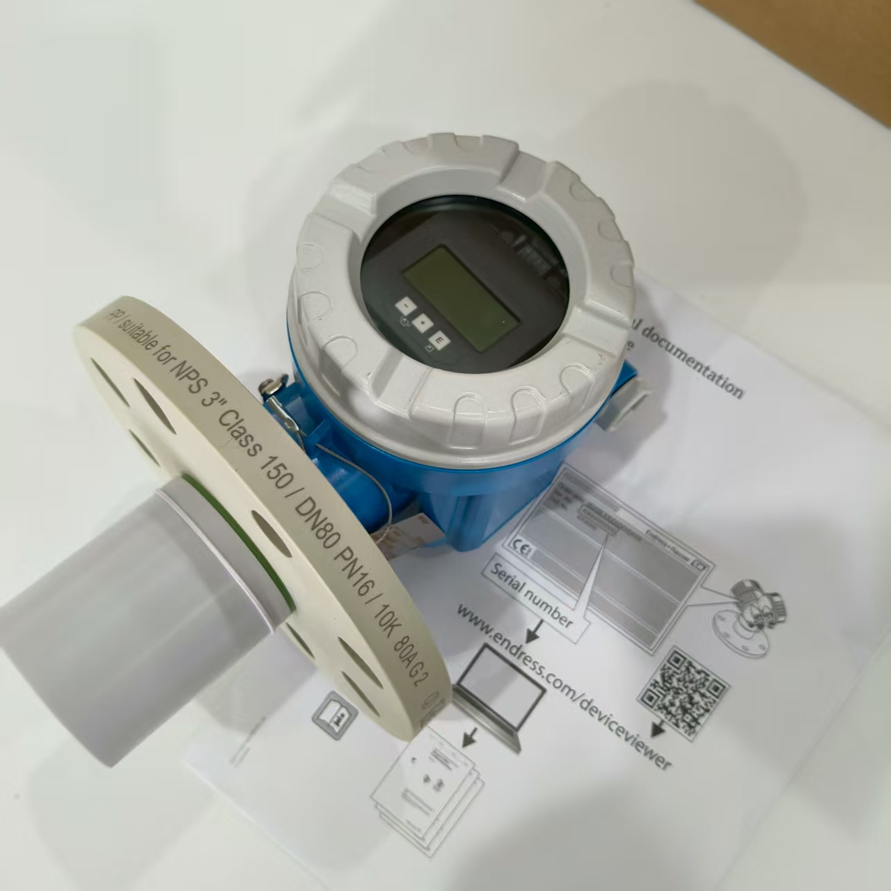 E+H 法兰安装式超声波液位计-FMU42系列2.jpg